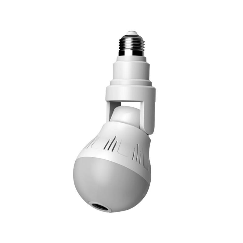 360° Panoramic Hidden Light Bulb Wifi Camera